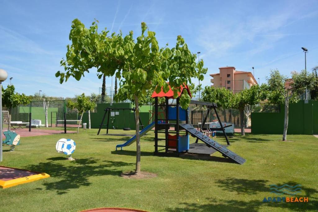 Apartbeach Los Juncos Residencial Piscinas Y Petanca 라피네다 외부 사진