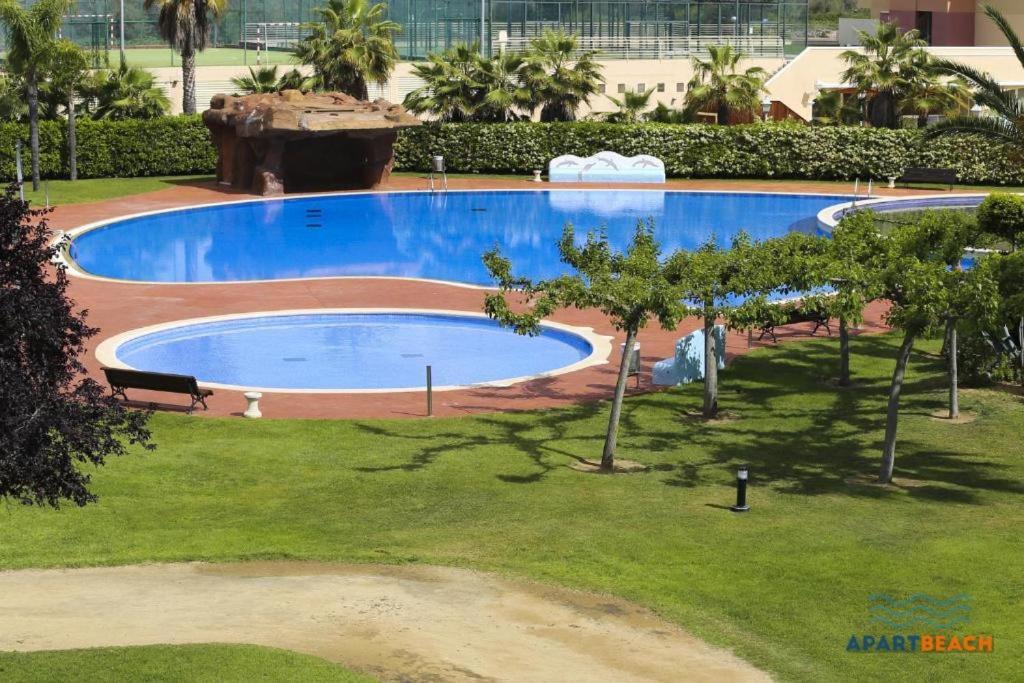 Apartbeach Los Juncos Residencial Piscinas Y Petanca 라피네다 외부 사진
